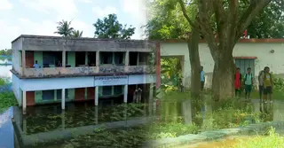 জলাবদ্ধতায় স্থবির শিক্ষা কার্যক্রম; যশোরের ভবদহে বিকল্প পরিকল্পনা